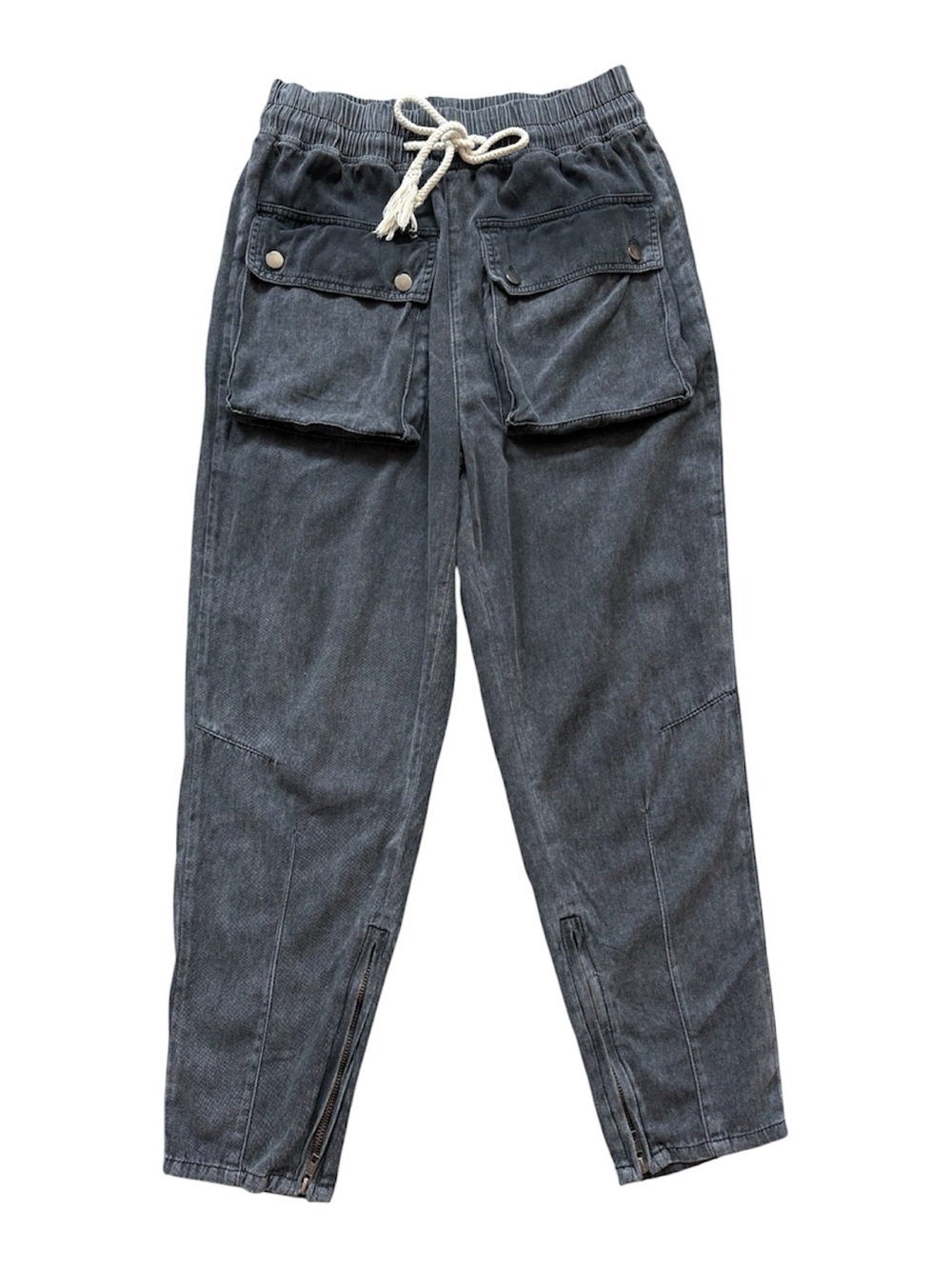 Small POL Black Utility Cargo Pants